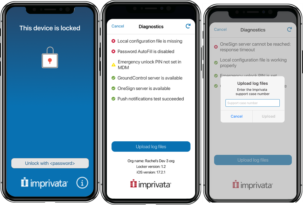 Capturing detailed logs for support – Mobile Access Management
