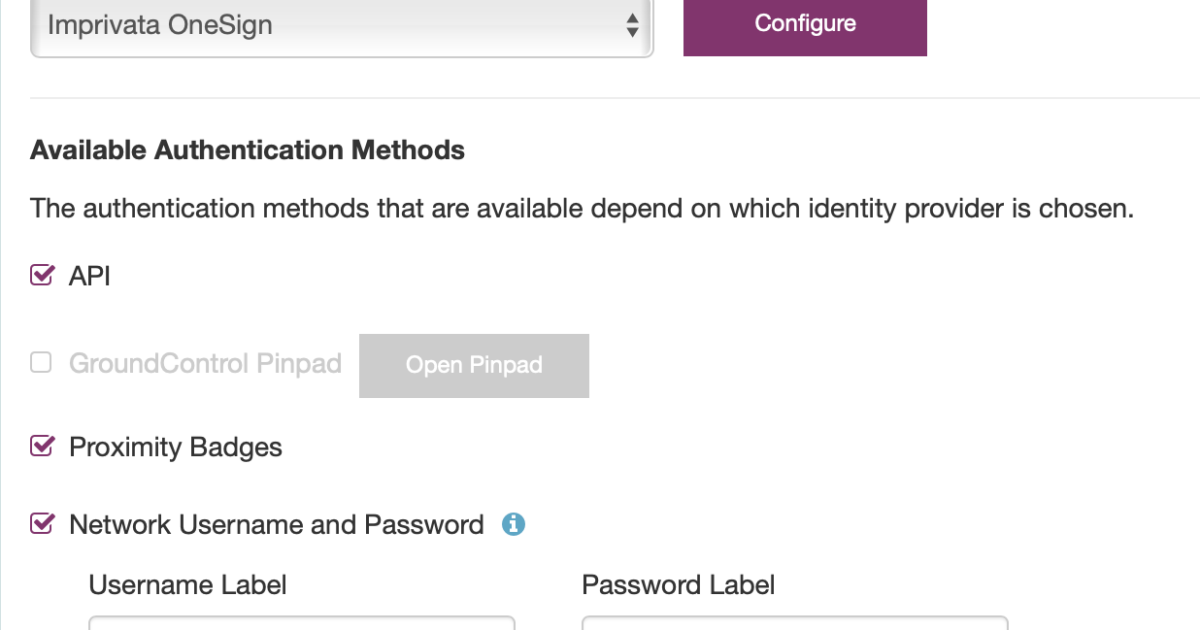 Integrate Imprivata Enterprise Access Management – Mobile Access Management