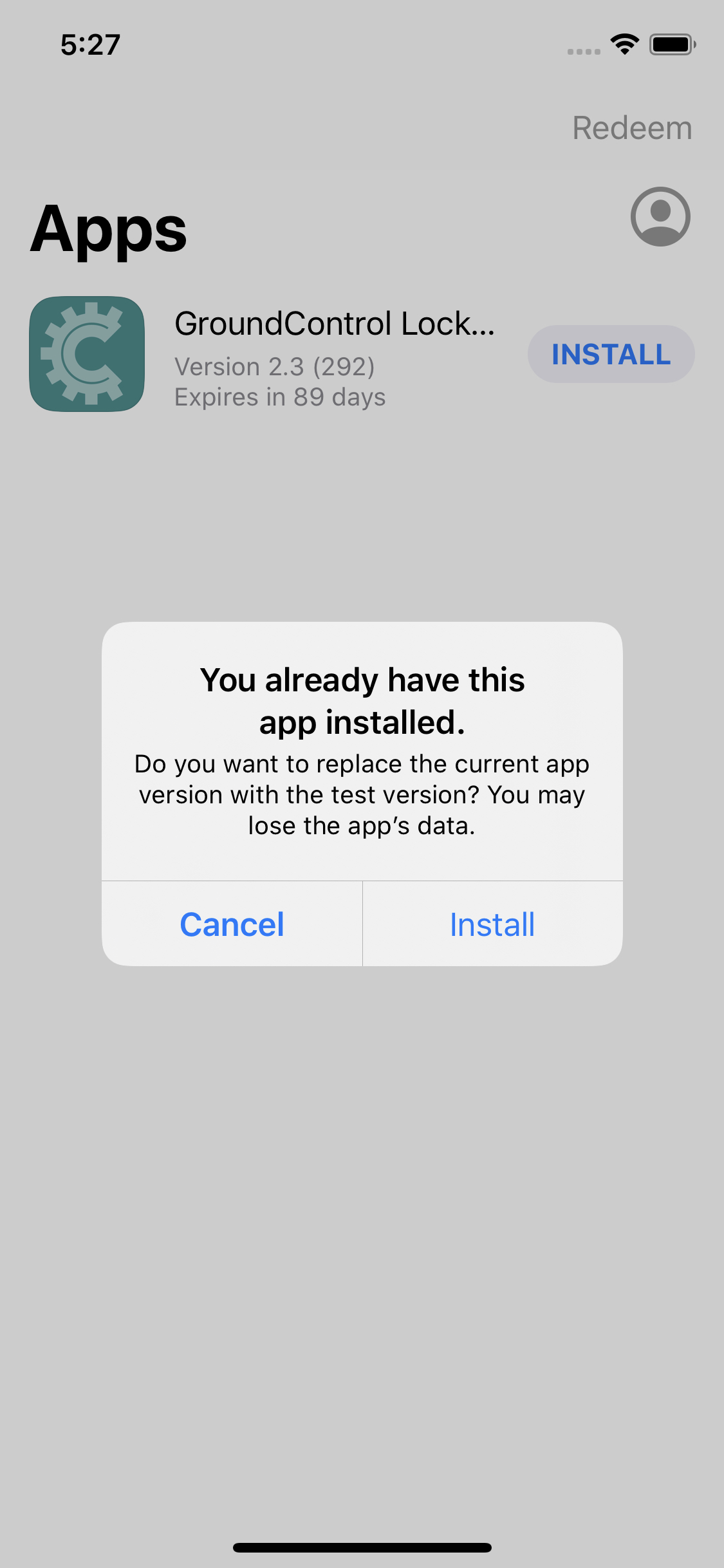 Using TestFlight for Beta breakdown the GC Locker App